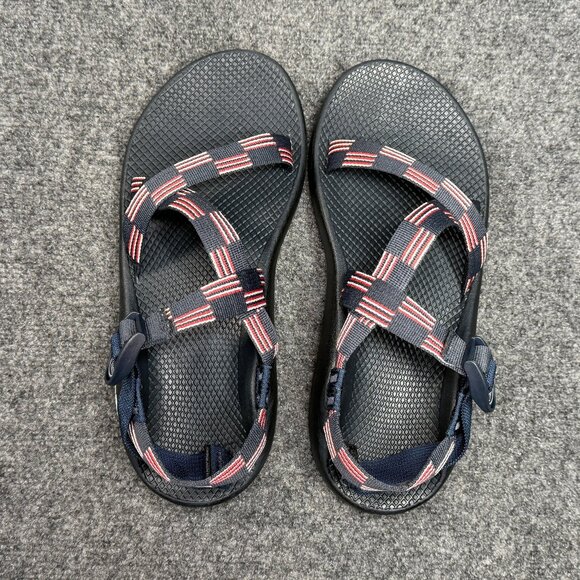 Chaco Z/1 Classic Sandals Men\'s 11‎ Blue Red White Flag Athletic Outdoor Hiking main image 11